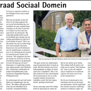 foto van Adviesraad wordt geinterviewd
